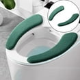 thumbnail image 1 of Washable Soft Toilet Seat Cover Cushion Pad For Bathroom All Seasons, 1 of 8
