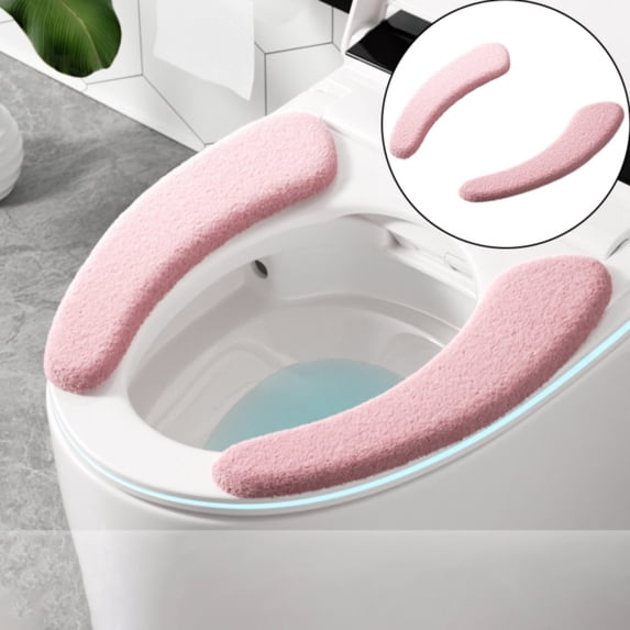 Washable Soft Toilet Seat Cover Cushion Pad For Bathroom All Seasons
