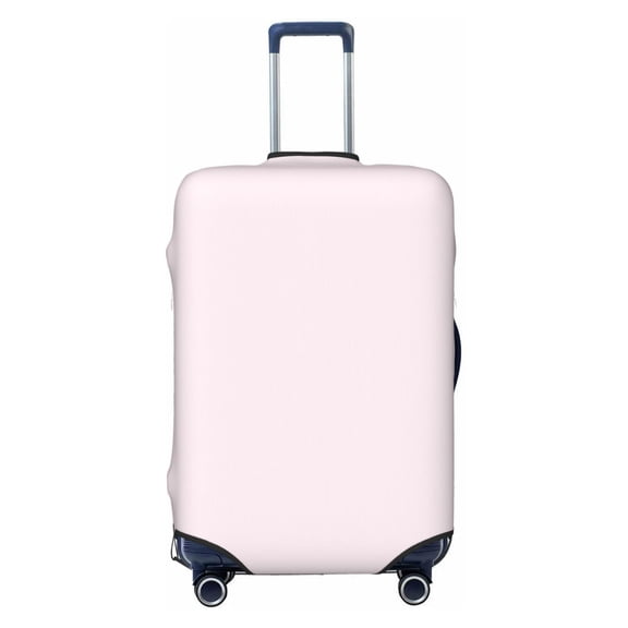 Washable Stretch Polyester Luggage Cover Fits 18-32 Inch Suitcases Ideal For Business And Travel Blushpink