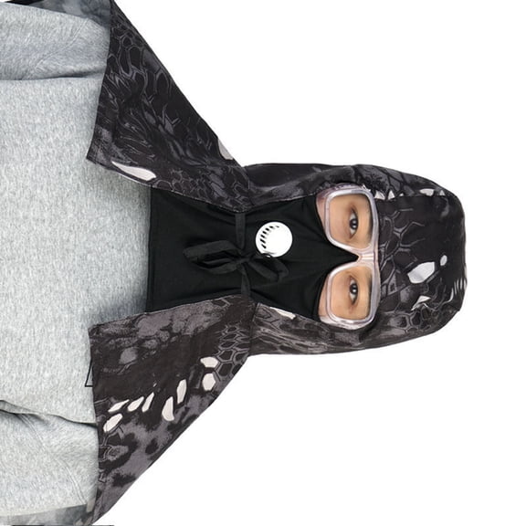 Washable Sun Shield Hoods Dustproof Construction Breathable Fabric With Safety Goggles For Heavy Labor