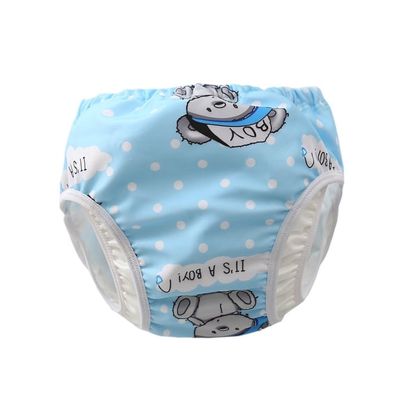 Washable Swim Diapers for Baby Girls Reusable Waterproof Leak-Proof Pool Pants Ruffled Lace Toddler Swimming Underwear Swimsuit Trunks 12M-5Y