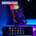 thumbnail image 1 of Washable UV Neon Face Paint Markers Set- Glow in the Dark Pens for Face Body Art & Temporary Tattoos(LR 18 Colors 1 PCS), 1 of 7