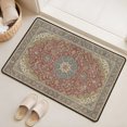 thumbnail image 1 of Washable Vintage Kitchen Mat 31"x20" Non Slip Soft Plush Low Profile Kitchen Rug, Distressed Medallion Oriental Style Sink Mat for Laundry Room Bedroom Office, 1 of 6