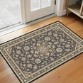 thumbnail image 1 of Washable Vintage Kitchen Mat 31"x20" Non Slip Soft Plush Low Profile Kitchen Rug, Distressed Medallion Oriental Style Sink Mat for Laundry Room Bedroom Office, 1 of 6