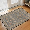 thumbnail image 1 of Washable Vintage Kitchen Mat 31"x20" Non Slip Soft Plush Low Profile Kitchen Rug, Distressed Medallion Oriental Style Sink Mat for Laundry Room Bedroom Office, 1 of 6