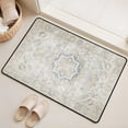 thumbnail image 1 of Washable Vintage Kitchen Mat 31"x20" Non Slip Soft Plush Low Profile Kitchen Rug, Distressed Medallion Oriental Style Sink Mat for Laundry Room Bedroom Office, 1 of 6