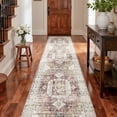 thumbnail image 1 of Washable Vintage Runner Rug(2'6"x12'), 1 of 6