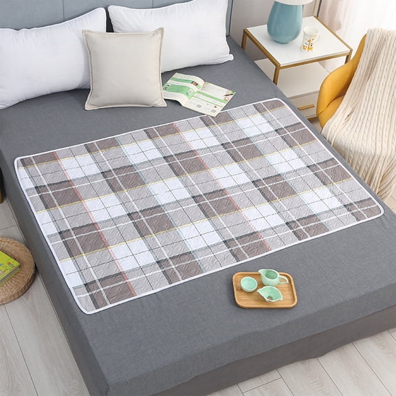 Washable Waterproof Underpads,Large Bed Pad Diaper Mat for Elderly Care,Incontinence Bed Pads ,Reusable Bed Wetting Underpad Mattress for Night Care,Pets Protective Pad for Bed Couch Sofa Floor