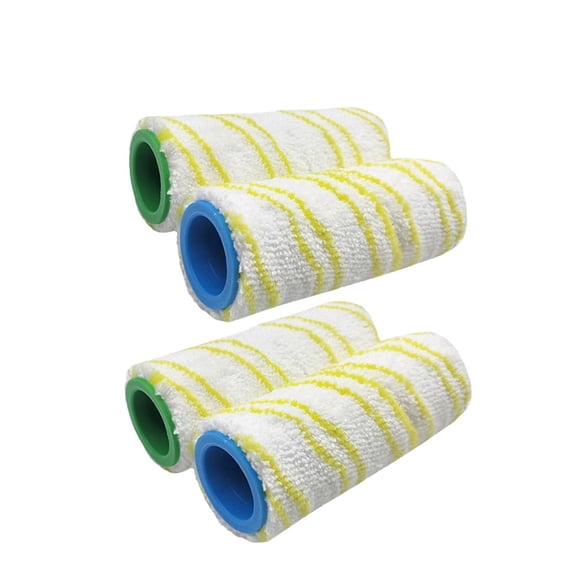 Washable Wet Dry Main Roller Brush Set Replacement Compatible With Karcher FC3 FC3D FC5 FC7 Hand Household Floor Vacuum Cleaner Accessories