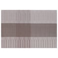 thumbnail image 1 of Washable Woven Vinyl Placemat, Heat-Resistant Dining Table Mat for Indoor Outdoor Use, Non-Fading Pvc Kitchen Place Mat, Easy-Wipe Rectangle Table Setting Decor for Restaurant Family , A Placemat, 1 of 5
