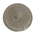 thumbnail image 1 of Washable Woven Vinyl Placemats, Easy Clean Plastic Table Mat for Dining Table, Fruit Pad Heat Insulation Coaster, 1 of 1