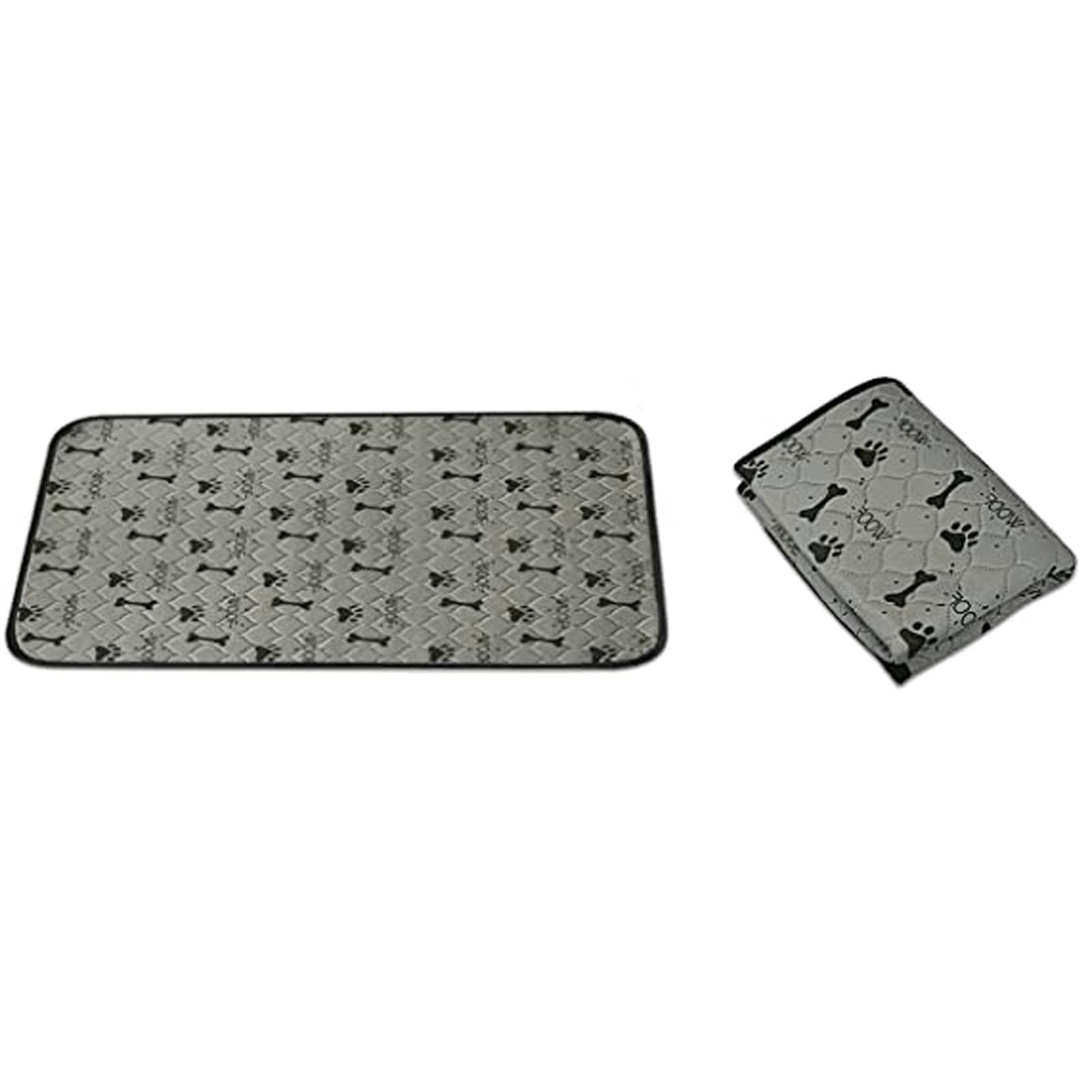 Washable and Absorbent Pet Pee Pad for Dogs, Reusable Puppy Training Mat, Quick Dry Urine Pad for Floors, Waterproof Printed Pet Mat for Indoor Use