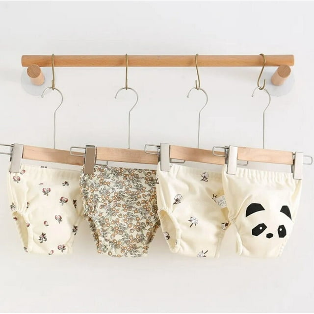 Washable and Reusable Unisex Leakproof Cotton Waterproof Training Diaper Underwear Pants.
