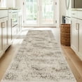 thumbnail image 1 of Beige Washable Runner Rugs for Entryway 2x6 Non-Slip Hallway Runner Rugs Vintage, 1 of 8