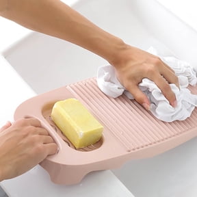 Washboard A-light pink Plastic Hand Washing Laundry Scrub