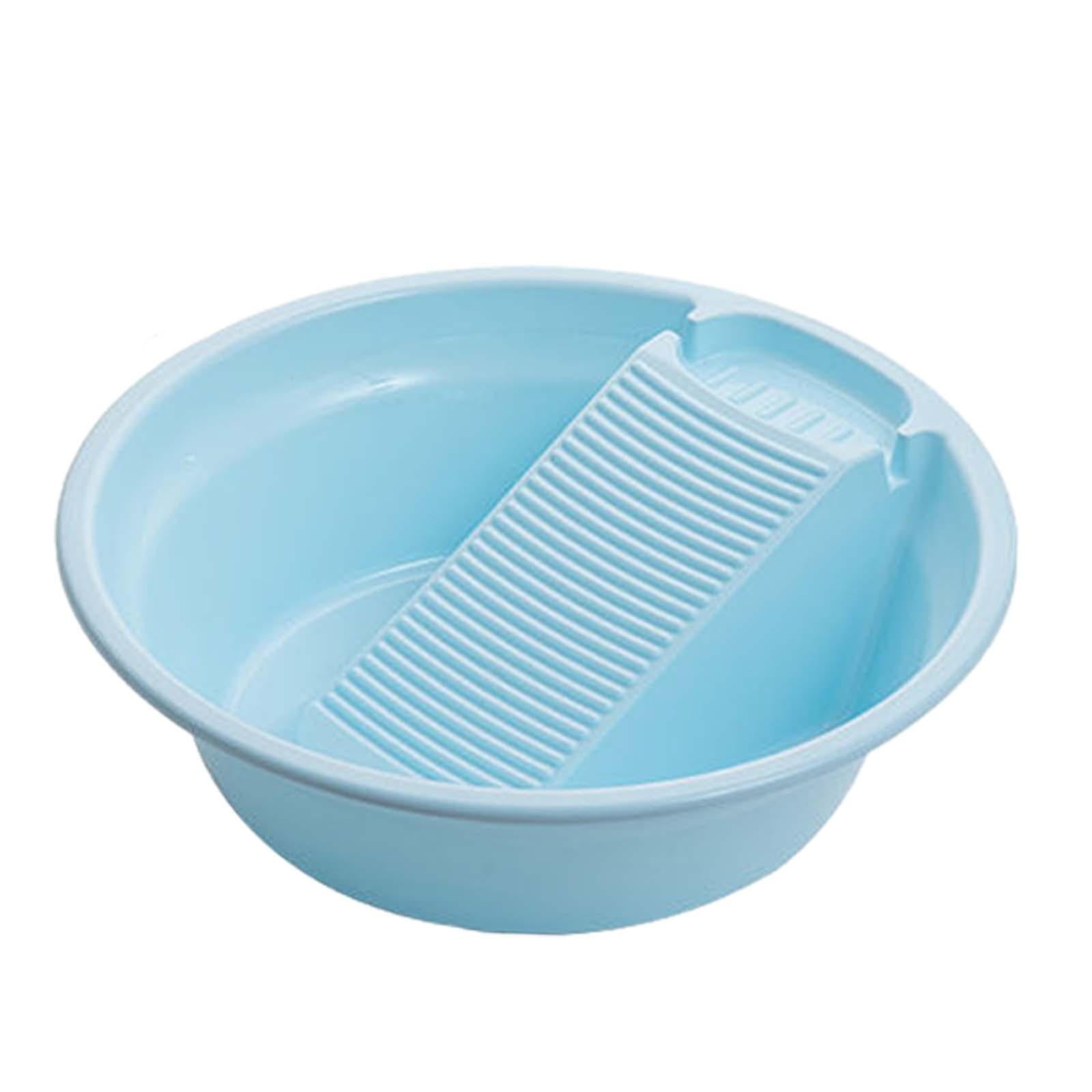 Washboard Basin Washtub with Washboard Portable Laundry Washboard Hand