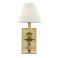 thumbnail image 1 of Washburn 1-Light Wall Sconce in Warm Brass, 1 of 5