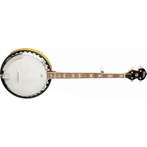 Washburn B10 5-String Banjo, Sunburst Gloss Finish