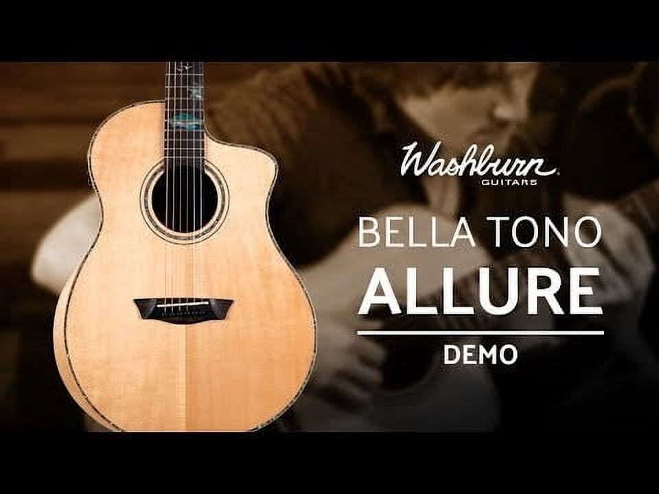 Washburn Guitars Bella Tono Allure SC56S Mahogany 25.5 in Washburn Guitars Bella Tono Allure SC56S Mahogany 25.5 in