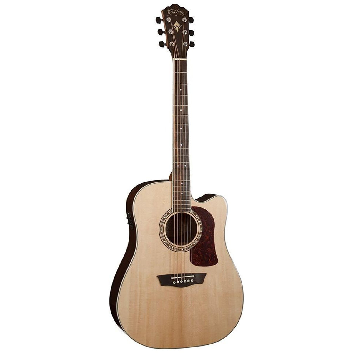 Washburn Heritage Dreadnought Acoustic Electric Guitar w/ Cutaway HD20SCE