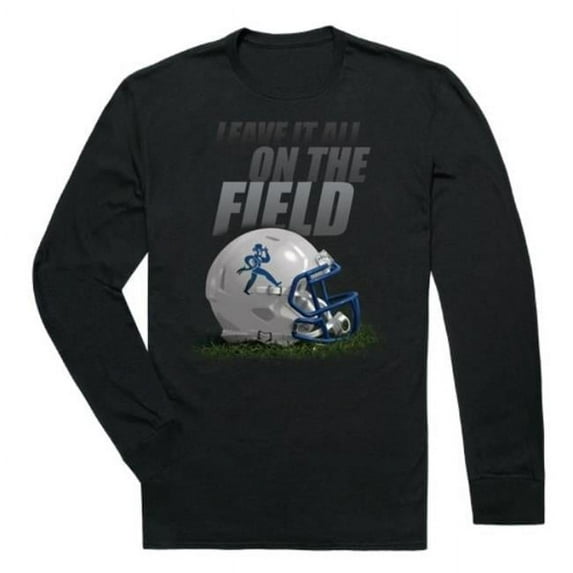 Washburn Ichabods Gridiron Long Sleeve T-Shirt, Black - Large