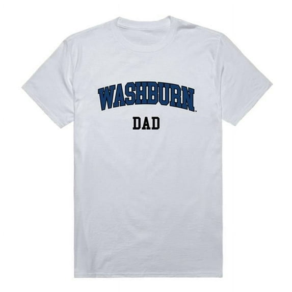 Washburn University College Dad T-Shirt, White - 2XL