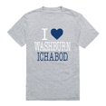 thumbnail image 1 of Washburn University I Love T-Shirt, Heather Grey - Small, 1 of 1