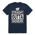 thumbnail image 1 of Washburn University Ichabods Straight Outta Tee T-Shirt - Navy, XX-Large, 1 of 2
