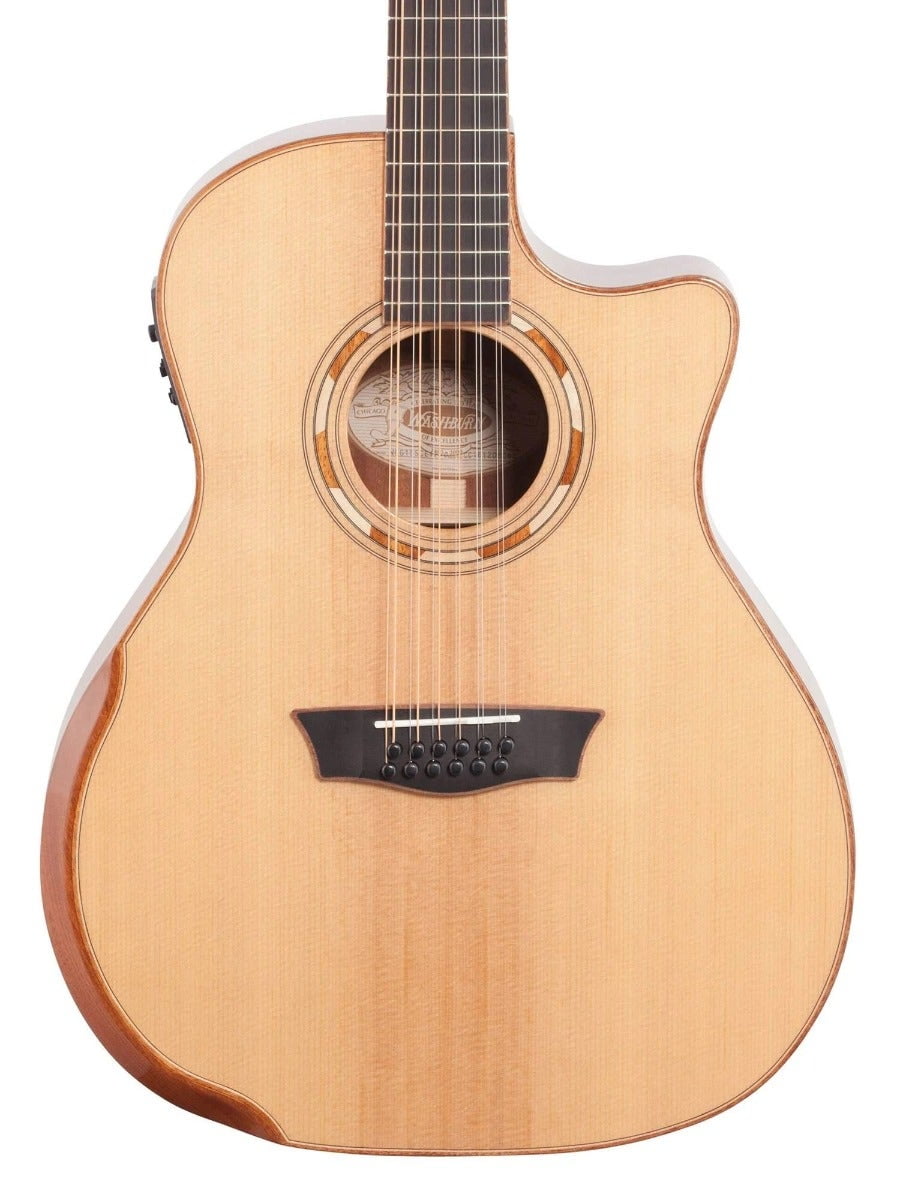 Washburn Comfort Deluxe 12 String Grand Auditorium Acoustic Electric Guitar