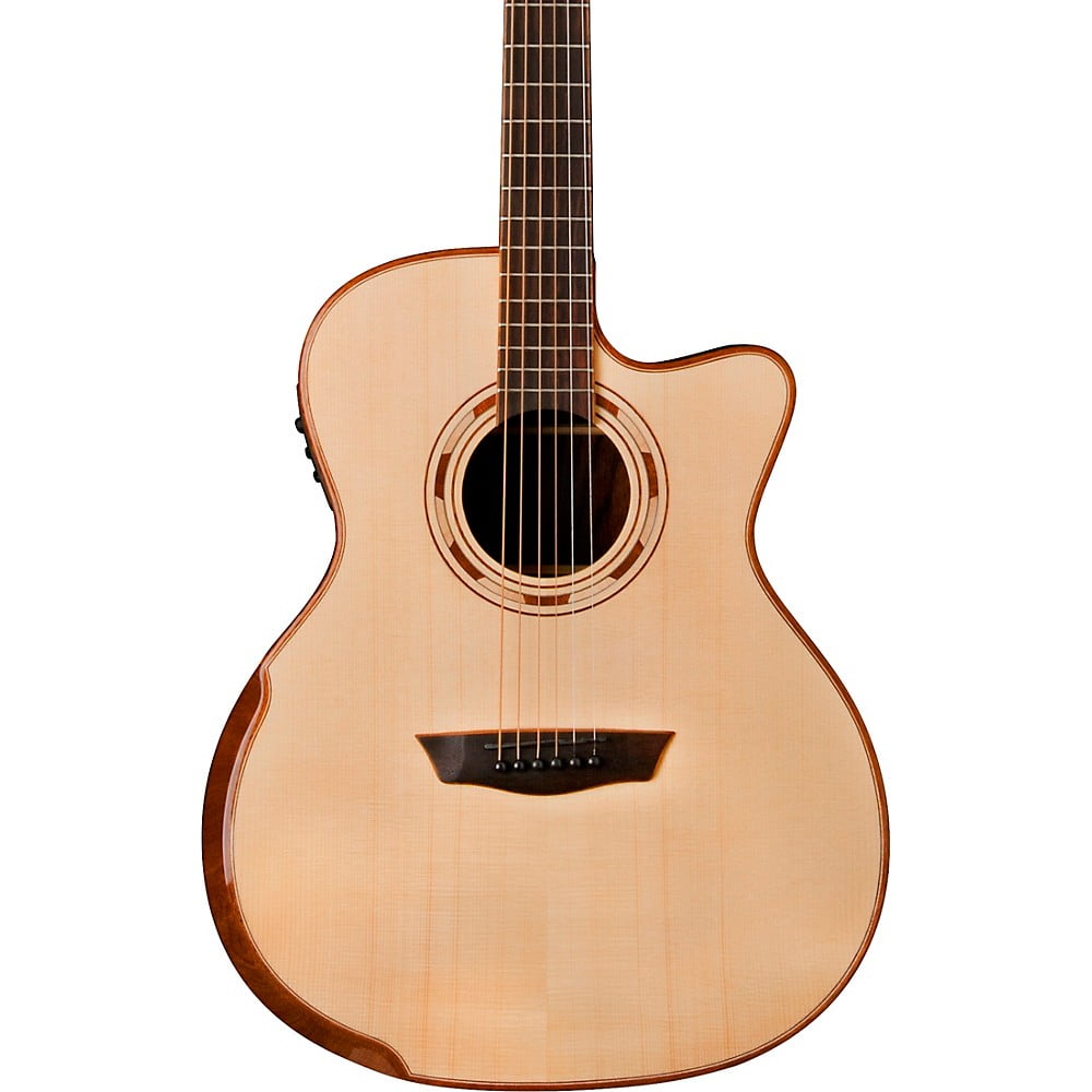 Washburn WCG25SCE-O-U 44.5 mm Comfort Series Acoustic Electric Guitar, Natural