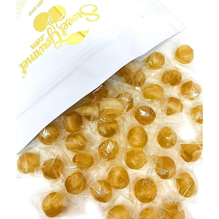 Washburn Wrapped Ginger Balls | Natural Ginger Candy | Retro