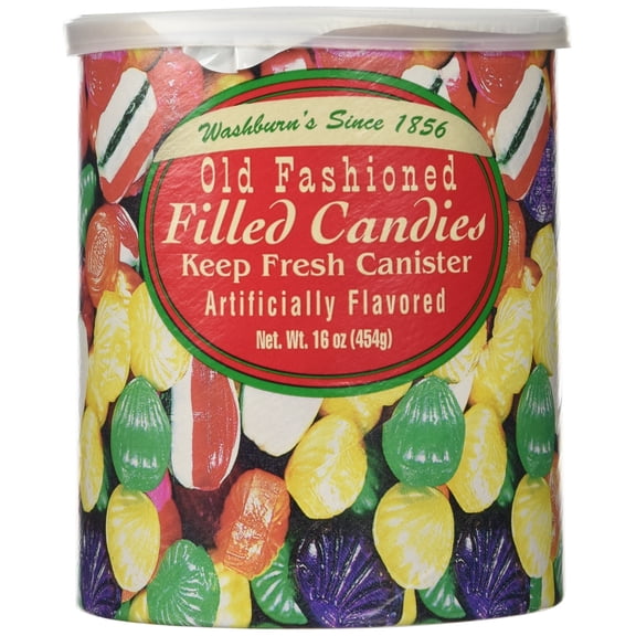 Washburn's Old Fashioned Hard BCF26 Filled Candy, 15.5 oz