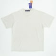 thumbnail image 1 of Washed HEAVYWEIGHT 225gsm Oversized Boxy Tees HIGH LEVEL HL brand Blank T-shirt stonewashed Casual Classic (Cream, S), 1 of 40