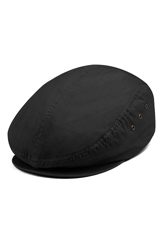Washed Canvas Ivy Cap - Black