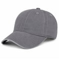 thumbnail image 1 of Washed Cotton Baseball Cap, Low Profile Adjustable Dad Hat for Casual Wear, TIKA, 1 of 7