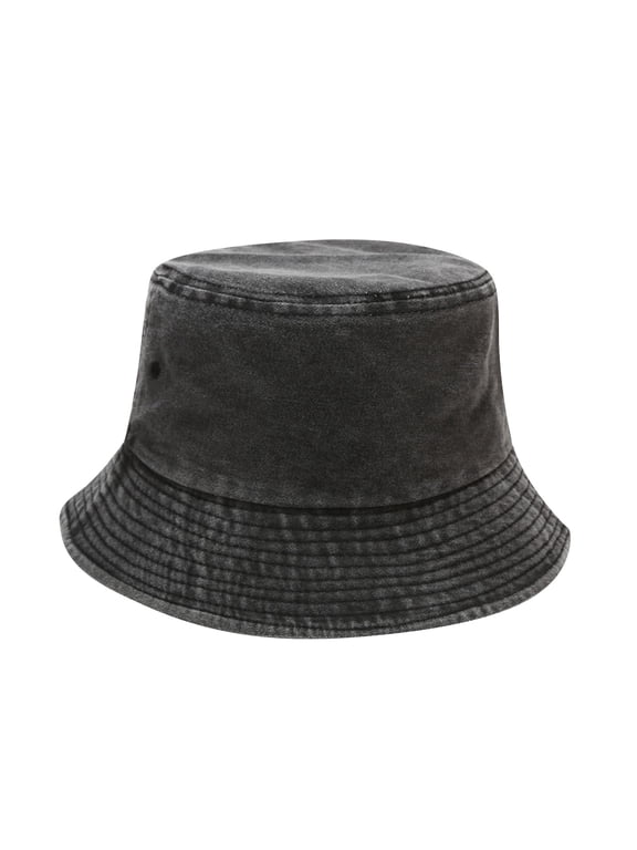 Washed Cotton Bucket Hat Sun Visors for Men Women Retro Beach Hat for Outdoor Sunscreen Hats