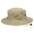 thumbnail image 1 of Washed Cotton Bucket Sun Hat With Chin Cord Strap, 1 of 11