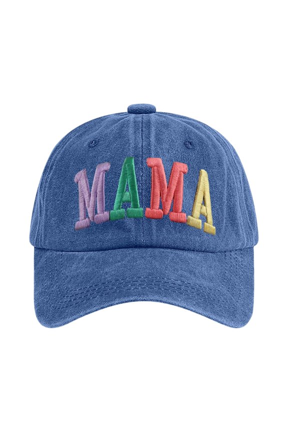 Washed Cotton Vintage Baseball Cap, Soft Top Hat with Printed Design – Breathable, Retro Stylish for Daily Wear, Street Outfit, Travel & Outdoor