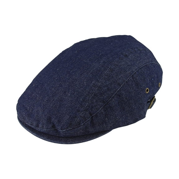 Washed Denim Ivy Cap - Denim Navy