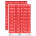 thumbnail image 1 of Washed Eggs Please Keep Refrigerated Label Carton Sticker Set - Red - Matte Finish - 1.75" Medium, 1 of 7