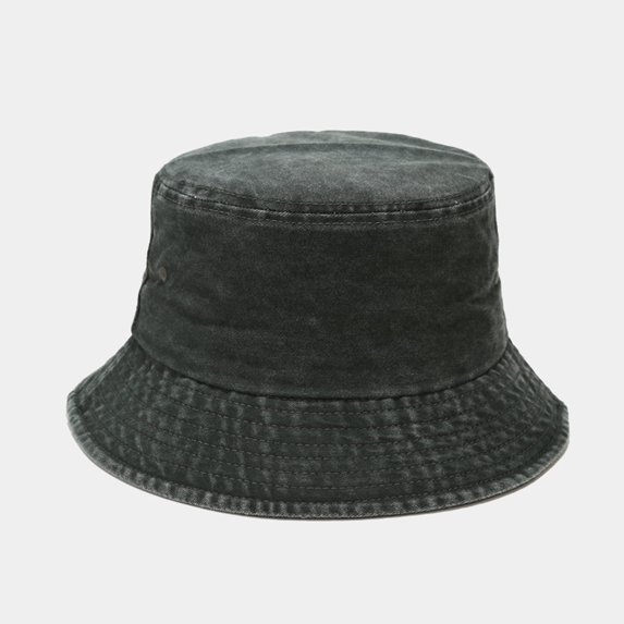 Washed Fishing Hat for Women Men Solid Color Retro Fisherman's Hat Trendy Outdoor Sun Protection Hat Basin Hat Simple Sunshade Hat Casual Fishing Hat Sports Hat 1PC