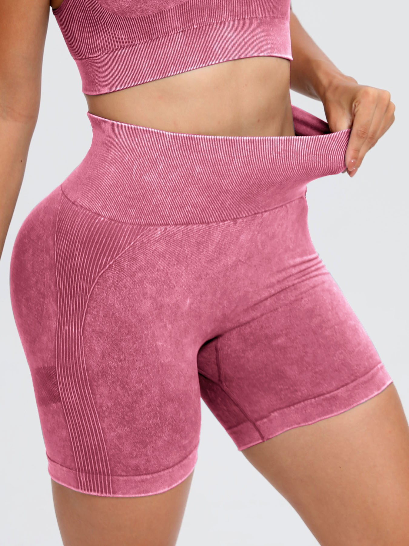 High Waist Active Shorts main image 1