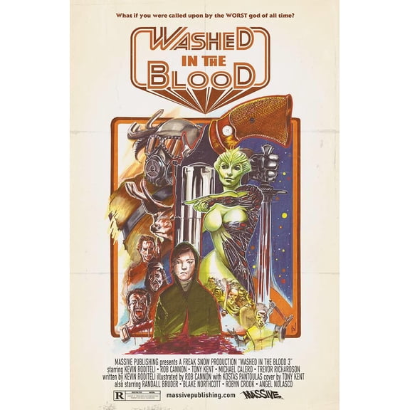 Washed In The Blood #3 (of 3) Cvr C Kent Movie Homage (mr) Massive Comic Book