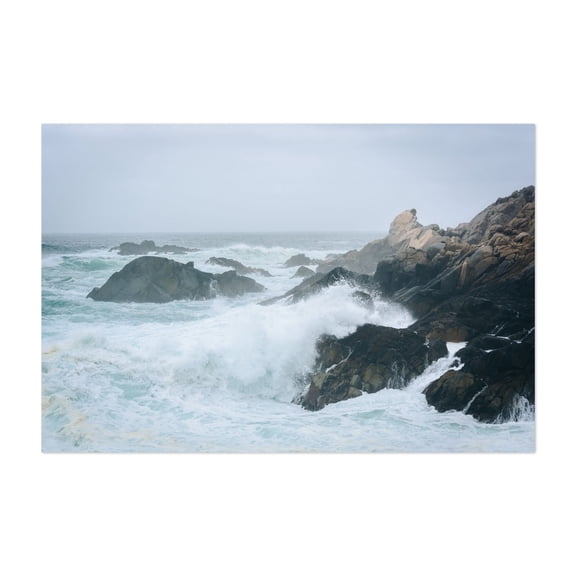 Washed Out, Big Sur - Big Sur California Photography Unframed Wall Art Print 24 x 36 inches