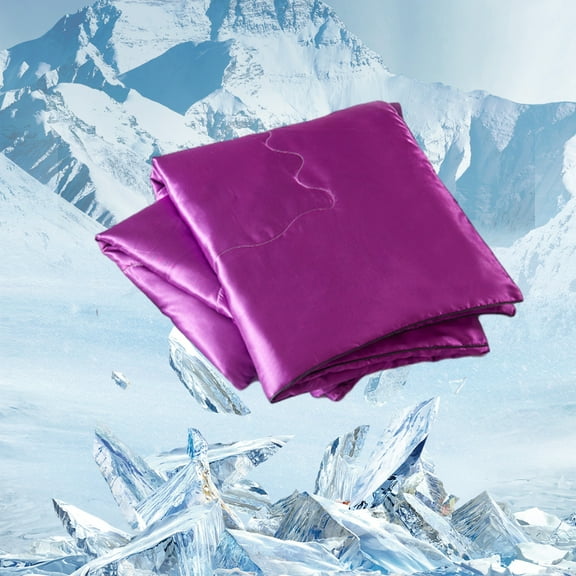 Washed Silk Ice Silk Conditioning Summer Cooling Quilt | Breathable & Moisture-Wicking | Double Bed Size 150x200cm | Multiple Color Options | Lightweight 800g