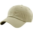 thumbnail image 1 of Washed Solid Cotton Dad Hat Adjustable Baseball Cap Polo Style, 1 of 5