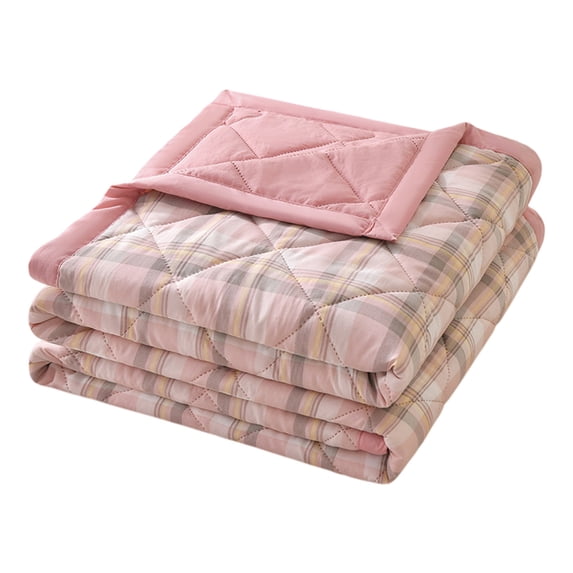 Washed Summer Quilt, Goose Filler Comforter Insert, Soft Lightweight Air Conditioning Quilt(39.37×59.06in)