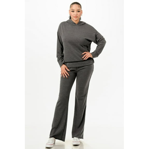 Washed Sweat Two-piece Set