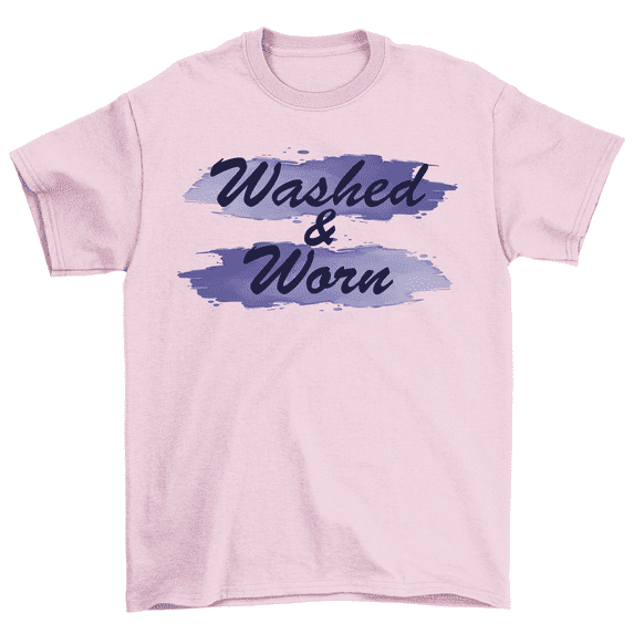 Washed and Worn Graphic T-Shirt Women Unisex