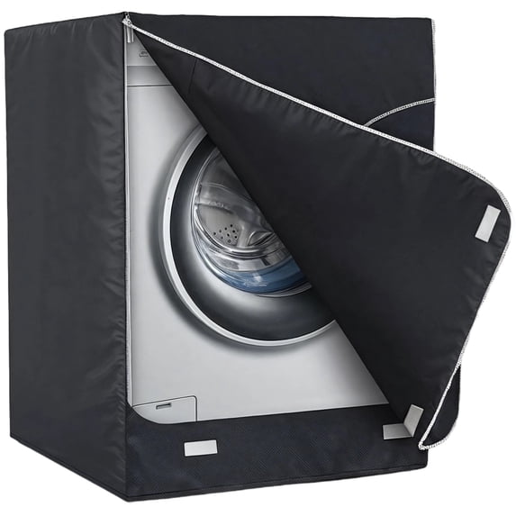 Washer Cover for Outside, Heavy Duty Oxford Fabric Dryer Cover, Waterproof and Dustproof, Zipper Openings, 33 x 27 x 39 in